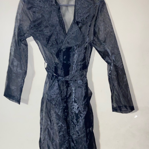 Womens mesh see through peacoat size med. brand new never worn - Picture 1 of 3